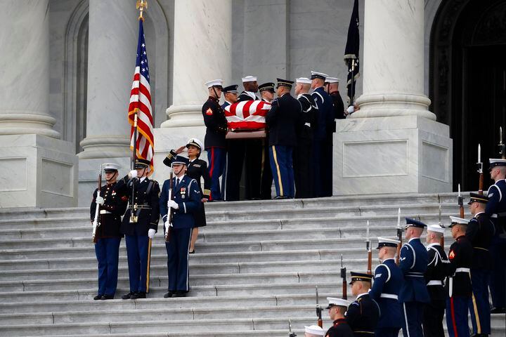 Photos: President George H.W. Bush funeral