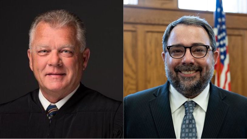 Republican Greene County Probate Judge Tom O’Diam (left) will face Independent Mark Babb in this November's election.