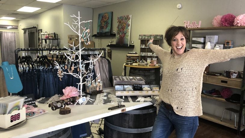 Holly Johnson recently opened a holistic and natural boutique in downtown Springboro called Suburban Hippie. CONTRIBUTED